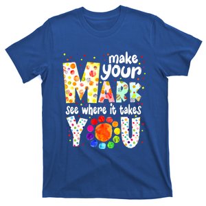 Make Your Mark And See Where It Takes You Dot Day Boys T-Shirt