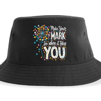 Make Your Mark Happy Dot Day 2024 Dandelion Sustainable Bucket Hat