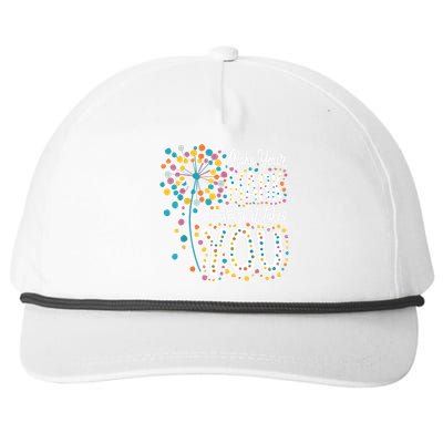 Make Your Mark Happy Dot Day 2024 Dandelion Snapback Five-Panel Rope Hat