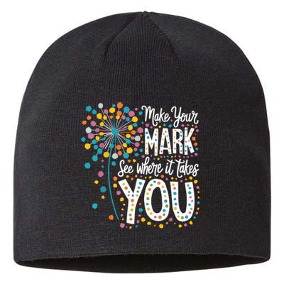 Make Your Mark Happy Dot Day 2024 Dandelion Sustainable Beanie