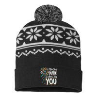 Make Your Mark Happy Dot Day 2024 Dandelion USA-Made Snowflake Beanie