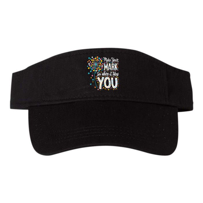 Make Your Mark Happy Dot Day 2024 Dandelion Valucap Bio-Washed Visor