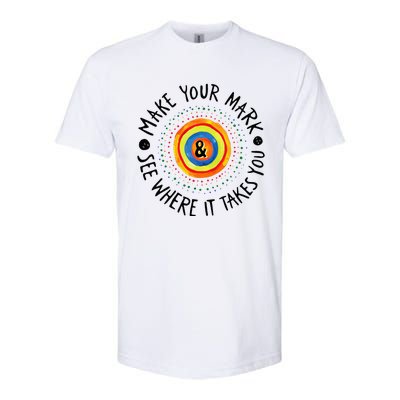 Make Your Mark International Dot Day Colorful Softstyle® CVC T-Shirt