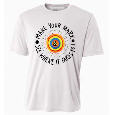 Make Your Mark International Dot Day Colorful Cooling Performance Crew T-Shirt