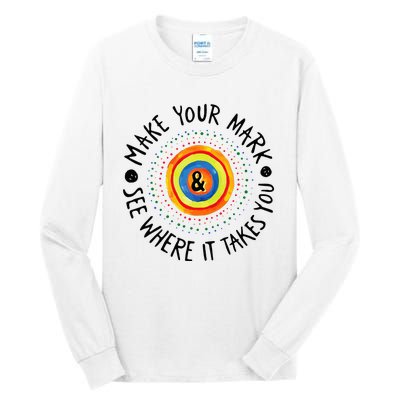 Make Your Mark International Dot Day Colorful Tall Long Sleeve T-Shirt