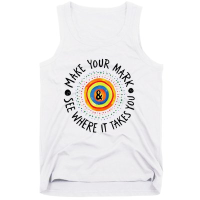 Make Your Mark International Dot Day Colorful Tank Top