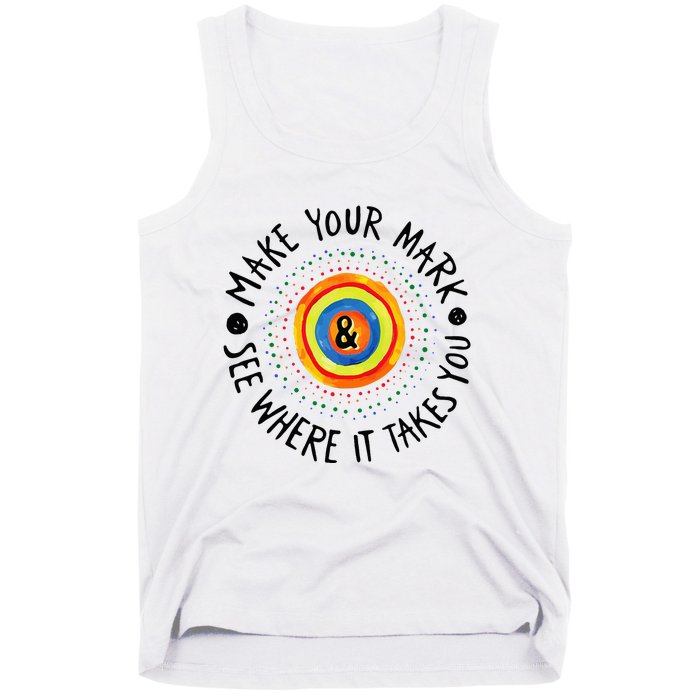 Make Your Mark International Dot Day Colorful Tank Top