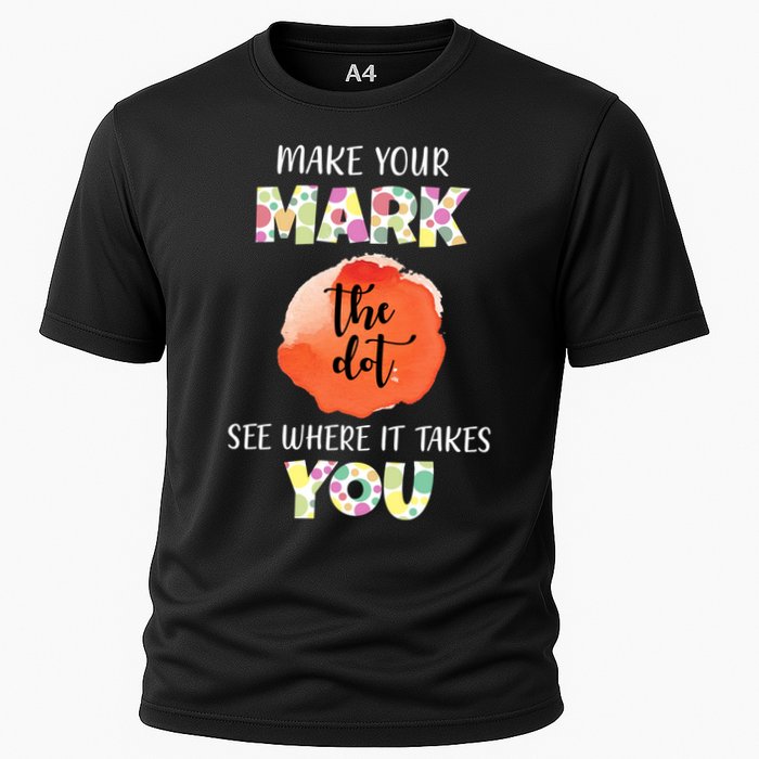 Make Your Mark Dot Day See Where It Takes You The Dot Cooling Performance Crew T-Shirt