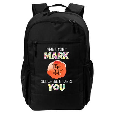 Make Your Mark Dot Day See Where It Takes You The Dot Daily Commute Backpack