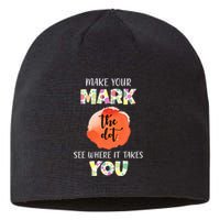 Make Your Mark Dot Day See Where It Takes You The Dot Sustainable Beanie