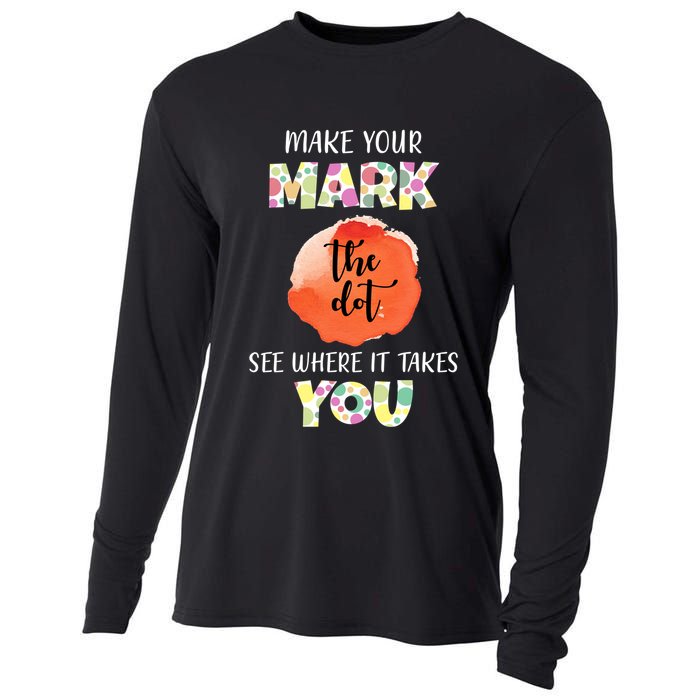 Make Your Mark Dot Day See Where It Takes You The Dot Cooling Performance Long Sleeve Crew