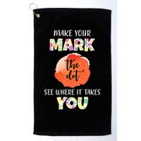 Make Your Mark Dot Day See Where It Takes You The Dot Golf Towel
