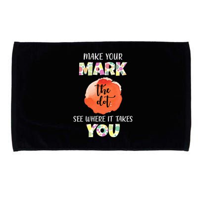 Make Your Mark Dot Day See Where It Takes You The Dot Microfiber Hand Towel