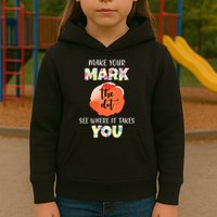 Make Your Mark Dot Day See Where It Takes You The Dot Kids Hoodie