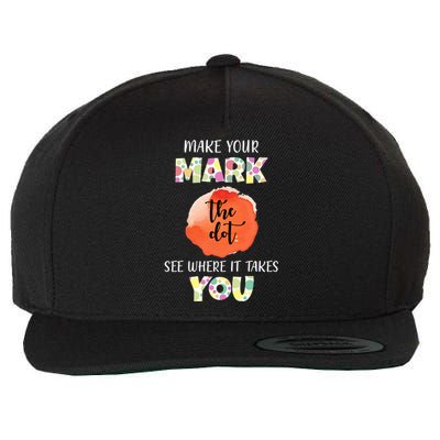 Make Your Mark Dot Day See Where It Takes You The Dot Wool Snapback Cap