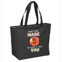 Make Your Mark Dot Day See Where It Takes You The Dot Zip Tote Bag