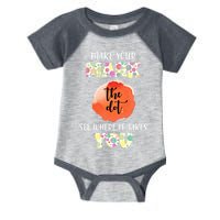 Make Your Mark Dot Day See Where It Takes You The Dot Infant Baby Jersey Bodysuit