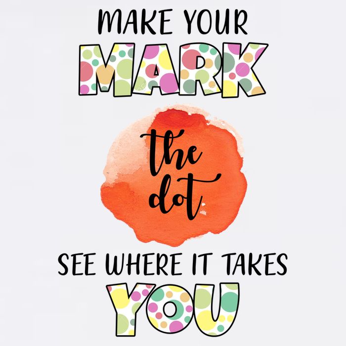 Make Your Mark Dot Day See Where It Takes You The Dot Garment-Dyed Sweatshirt