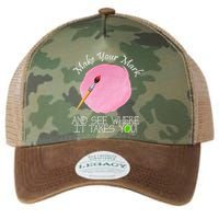 Make Your Mark And See Where It Takes You Dot Day Paint Brush Legacy Tie Dye Trucker Hat