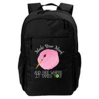 Make Your Mark And See Where It Takes You Dot Day Paint Brush Backpack