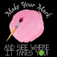Make Your Mark And See Where It Takes You Dot Day Paint Brush Backpack
