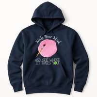 Make Your Mark And See Where It Takes You Dot Day Paint Brush Hoodie