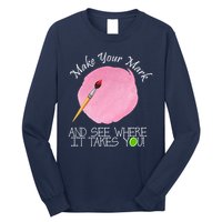 Make Your Mark And See Where It Takes You Dot Day Paint Brush Long Sleeve Shirt
