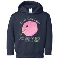 Make Your Mark And See Where It Takes You Dot Day Paint Brush Toddler Hoodie