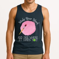 Make Your Mark And See Where It Takes You Dot Day Paint Brush Tank Top
