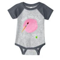 Make Your Mark And See Where It Takes You Dot Day Paint Brush Infant Baby Jersey Bodysuit
