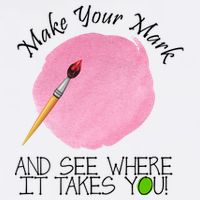 Make Your Mark And See Where It Takes You Dot Day Paint Brush Garment-Dyed Sweatshirt