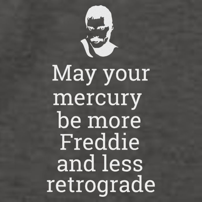 May Your Mercury Be More Freddie And Less Retrograde Delight Vector Backpack