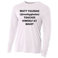 Matt Yglesias Mattyglesias Touches Himself At Night Cooling Performance Long Sleeve Crew