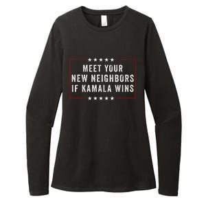 Meet Your New Neighbors If Kamala Wins Womens CVC Long Sleeve Shirt