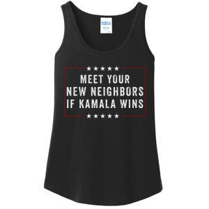 Meet Your New Neighbors If Kamala Wins Ladies Essential Tank