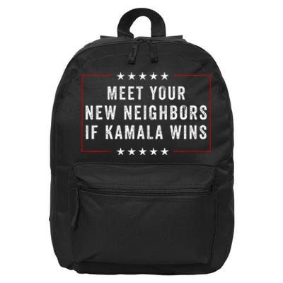 Meet Your New Neighbors If Kamala Wins 16 in Basic Backpack