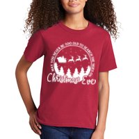 May You Never Be Too Old To Search The Skies On Christmas Eve Kids T-Shirt