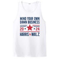 Mind Your Own Damn Business Kamala Harris Tim Walz PosiCharge Competitor Tank