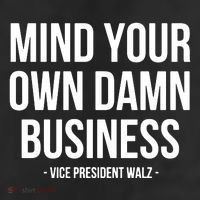 Mind Your Own Damn Business Cool Comfort Performance Bucket Hat