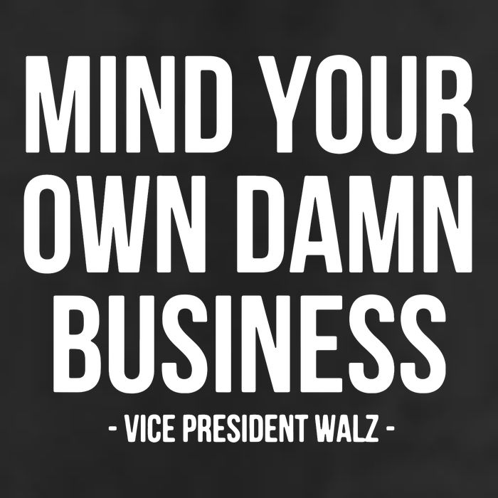 Mind Your Own Damn Business Golf Towel