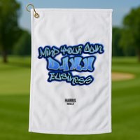 Mind Your Own Damn Business Golf Towel
