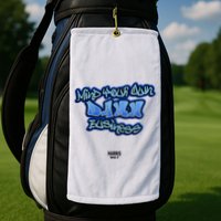 Mind Your Own Damn Business Golf Towel