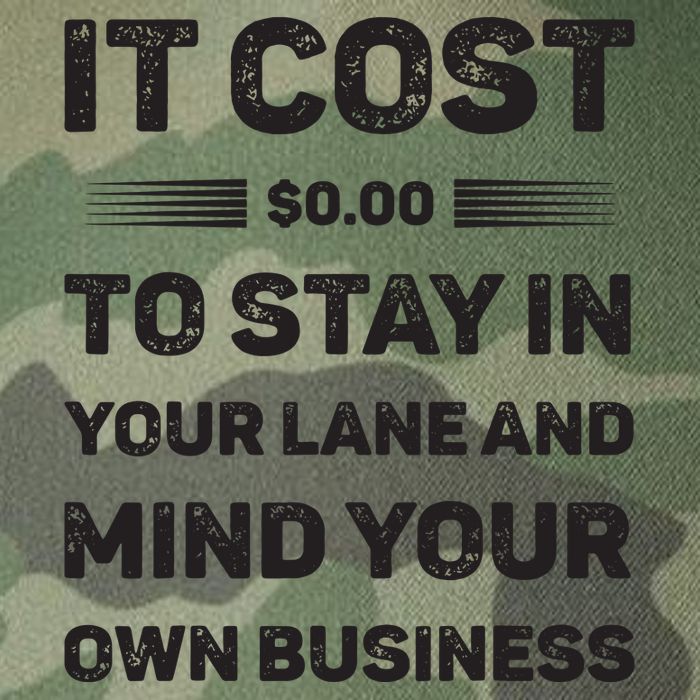 Mind Your Own Business Minding Your Own Business Quote Legacy Tie Dye Trucker Hat