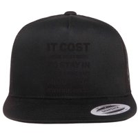 Mind Your Own Business Minding Your Own Business Quote Flatbill Hat