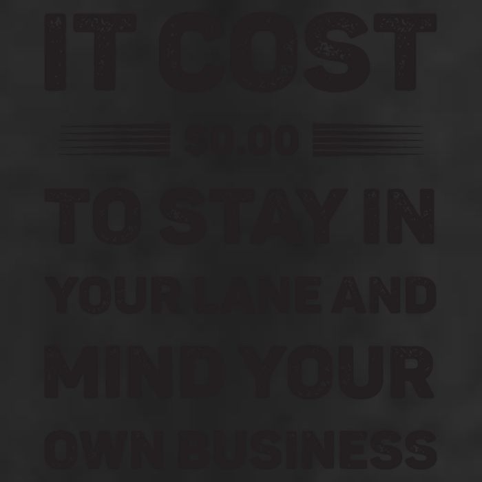 Mind Your Own Business Minding Your Own Business Quote 12oz Stainless Steel Coffee Mug