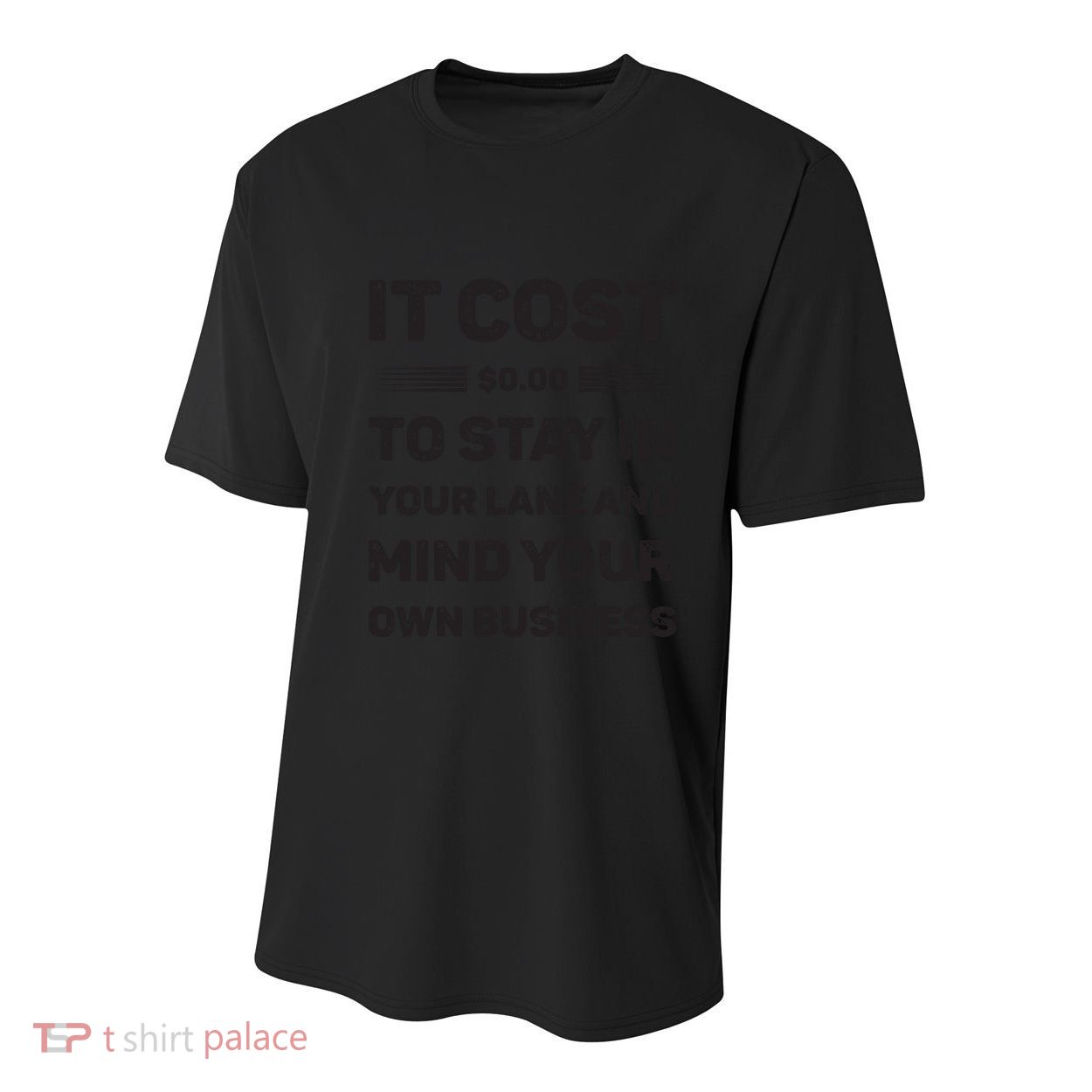 Mind Your Own Business Minding Your Own Business Quote Youth Performance Sprint T-Shirt