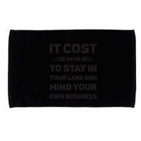 Mind Your Own Business Minding Your Own Business Quote Microfiber Hand Towel