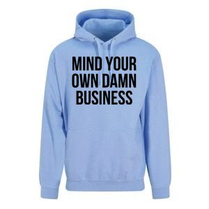 Mind Your Own Business Unisex Surf Hoodie