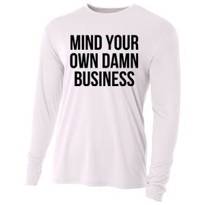 Mind Your Own Business Cooling Performance Long Sleeve Crew