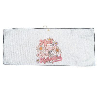Mind Your Own Motherhood Mom Life Large Microfiber Waffle Golf Towel